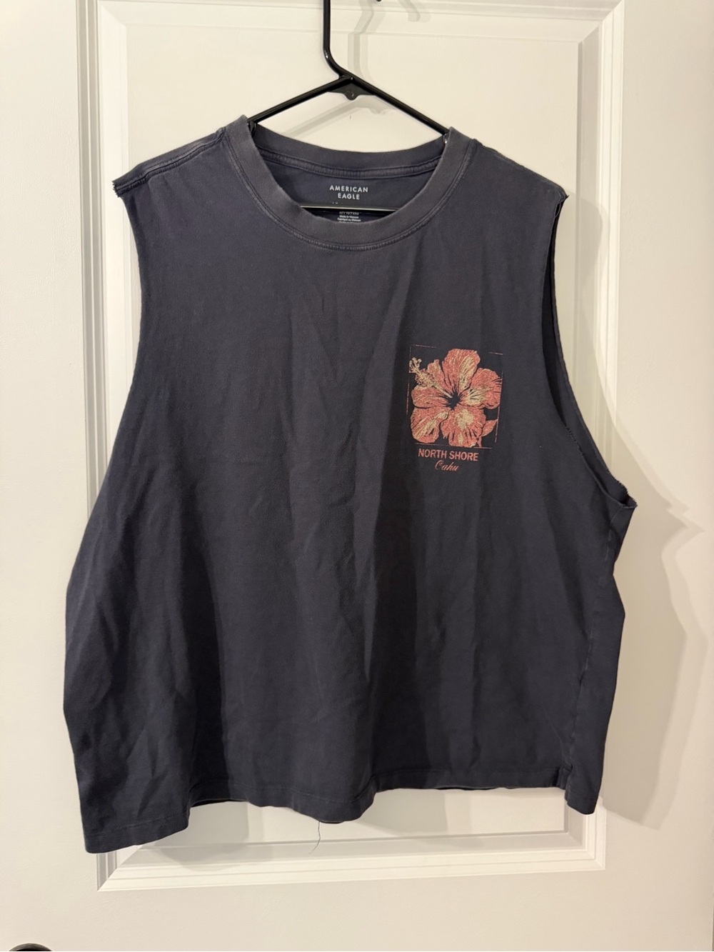 Men’s Boxy Fit American Eagle Outfitters Graphic Muscle Tank
